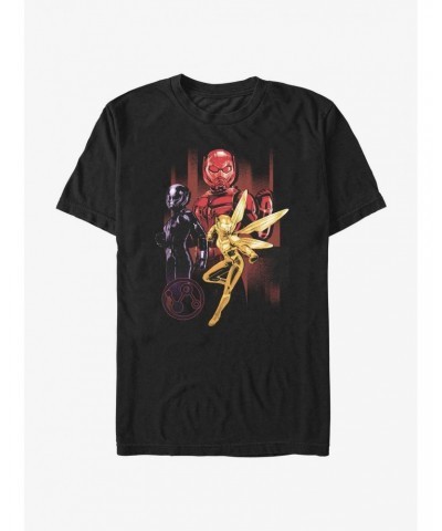 Marvel Ant-Man and the Wasp: Quantumania Hero Group Pose T-Shirt $7.46 T-Shirts