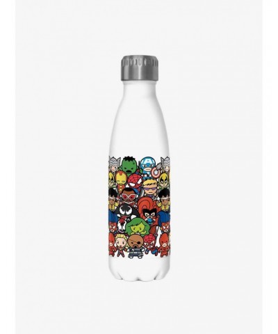 Marvel Chibi Heroes Stainless Steel Water Bottle $6.77 Water Bottles