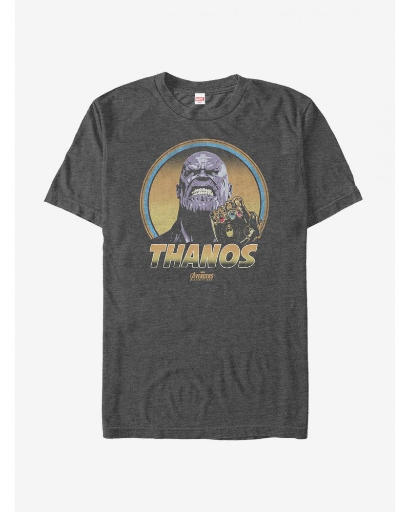 Marvel Avengers: Infinity War Thanos Retro T-Shirt $6.69 T-Shirts