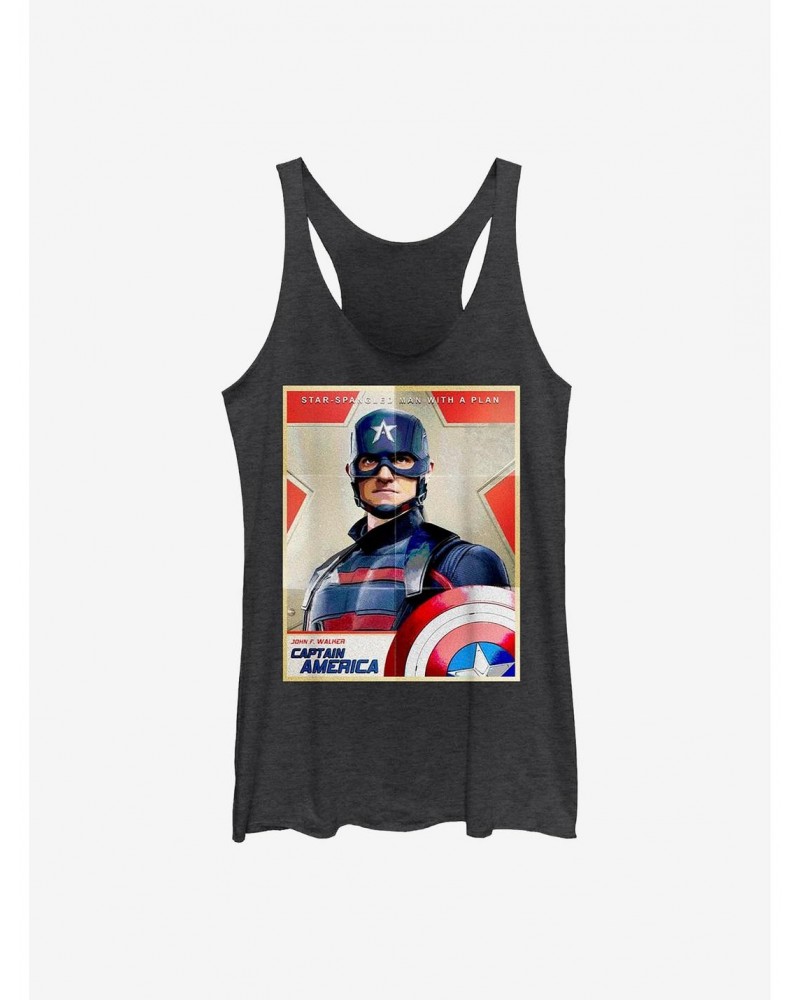 Marvel The Falcon And The Winter Soldier Inspired By Cap Girls Tank $8.08 Tanks