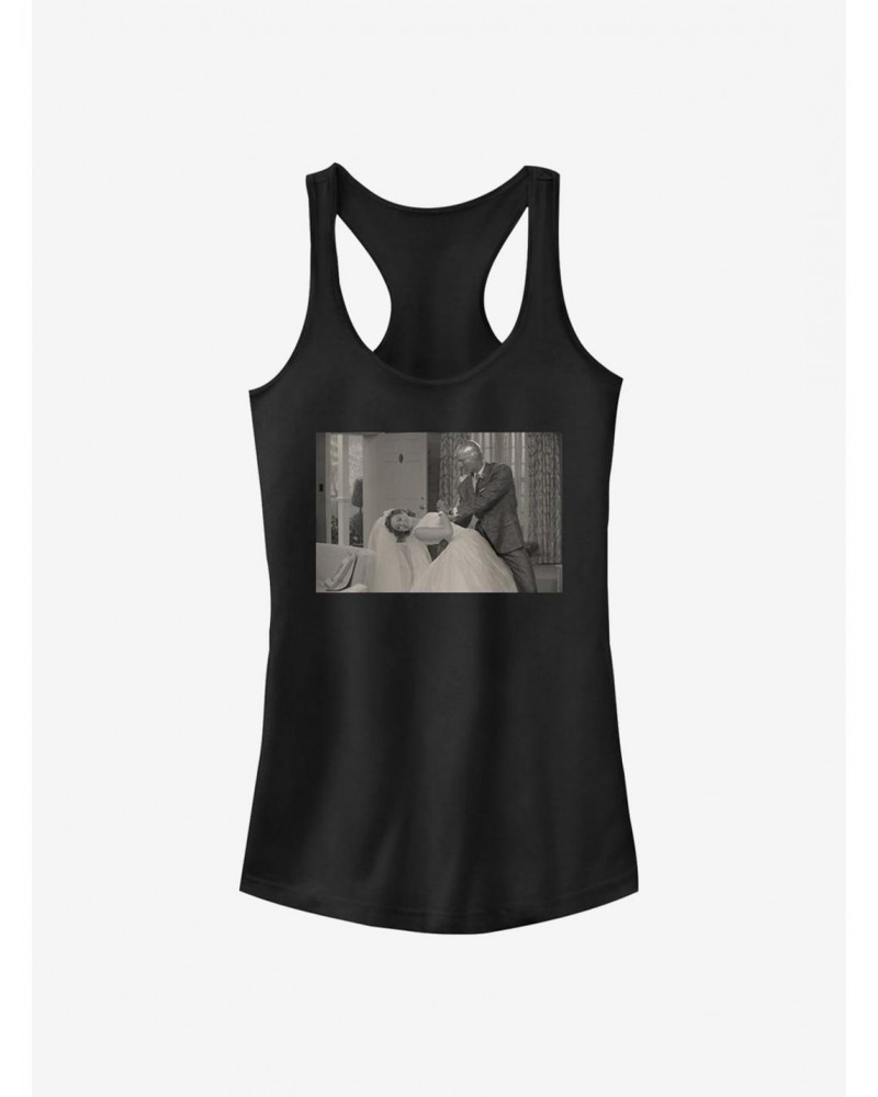 Marvel WandaVision Dancing Scene Girls Tank $5.98 Tanks