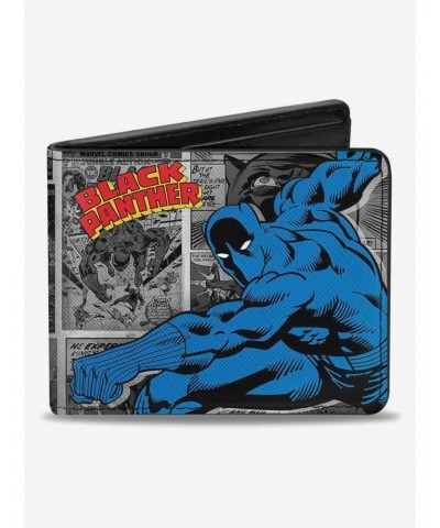 Marvel Black Panther Comic Blocks Bifold Wallet $10.45 Wallets