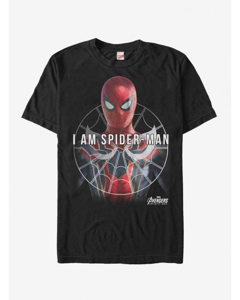 Marvel Spider-Man Named Spider-Man T-Shirt $6.31 T-Shirts