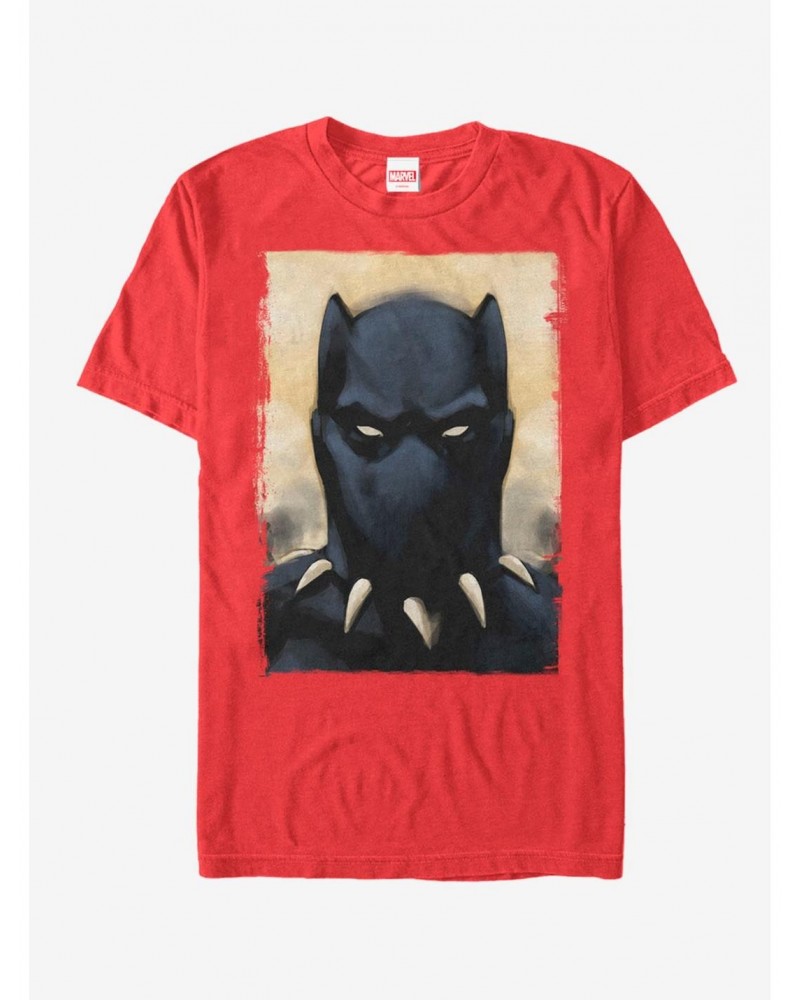 Marvel Black Panther Watercolor Print T-Shirt $6.31 T-Shirts