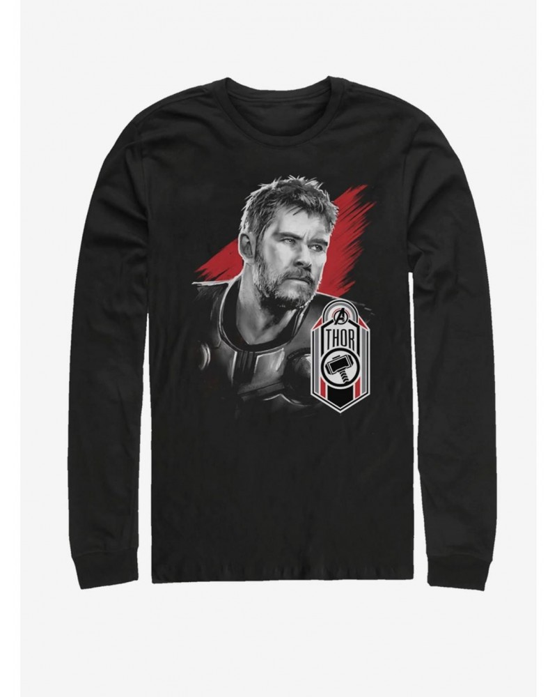 Marvel Avengers: Endgame Thor Tag Long-Sleeve T-Shirt $9.74 T-Shirts