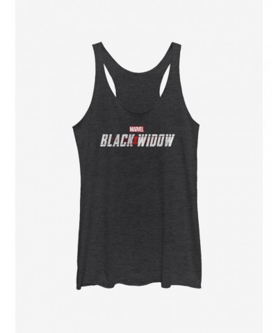 Marvel Black Widow Logo Girls Tank $9.32 Tanks