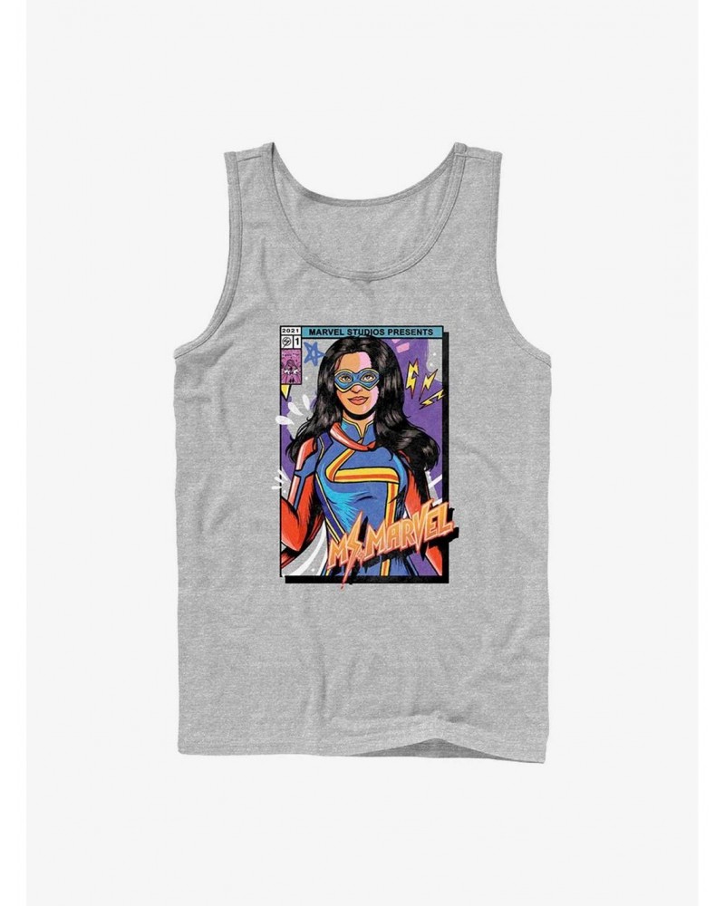 Marvel Ms. Marvel Cover Tank $9.36 Tanks