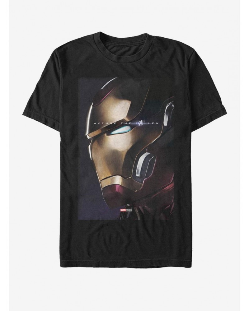 Marvel Avengers: Endgame Iron Man Profile T-Shirt $7.84 T-Shirts