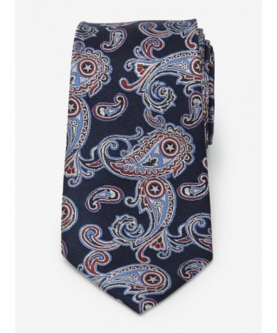 Marvel Captain America Paisley Tie $25.56 Ties