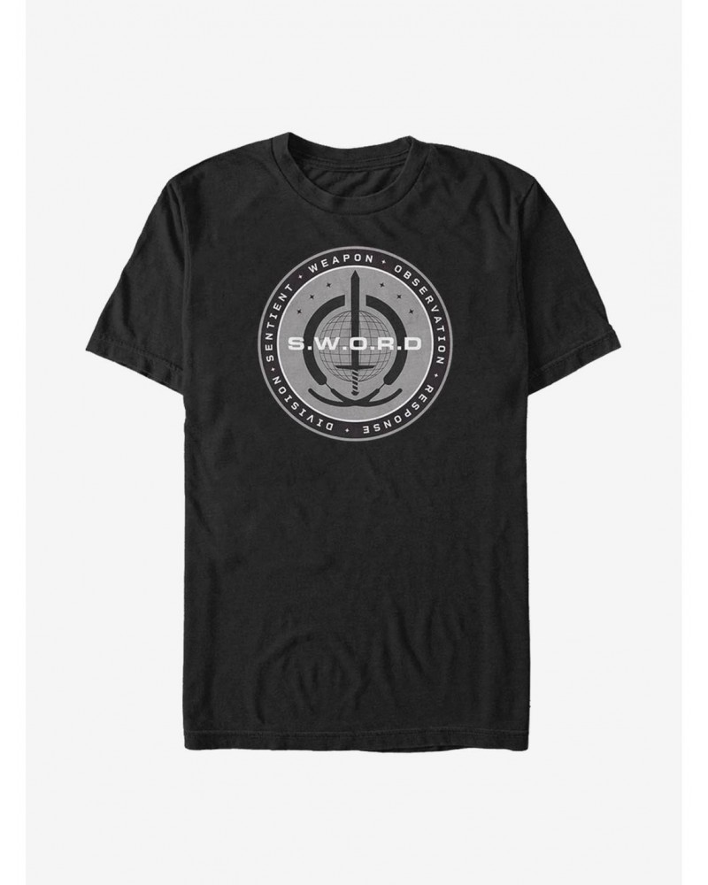 Marvel WandaVision S.W.O.R.D Logo T-Shirt $5.74 T-Shirts