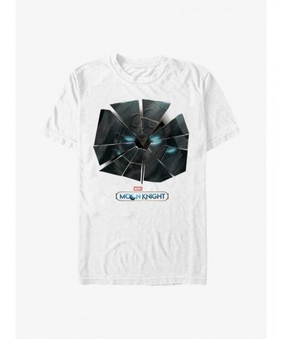 Marvel Moon Knight Broken Glass T-Shirt $8.80 T-Shirts