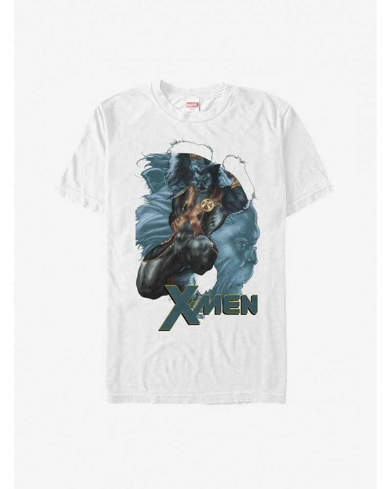 Marvel X-Men Beast Profile T-Shirt $9.18 T-Shirts