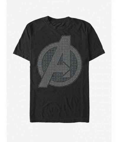 Marvel Avengers: Endgame Endgame Grayscale Logo T-Shirt $7.65 T-Shirts