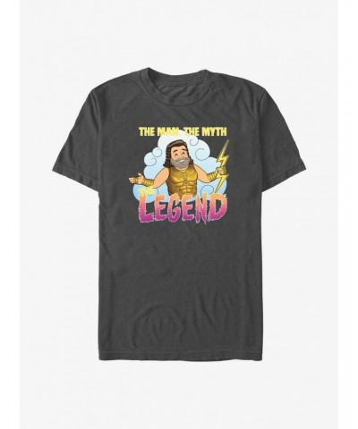 Marvel Thor: Love and Thunder Zeus Man Myth Legend T-Shirt $9.18 T-Shirts