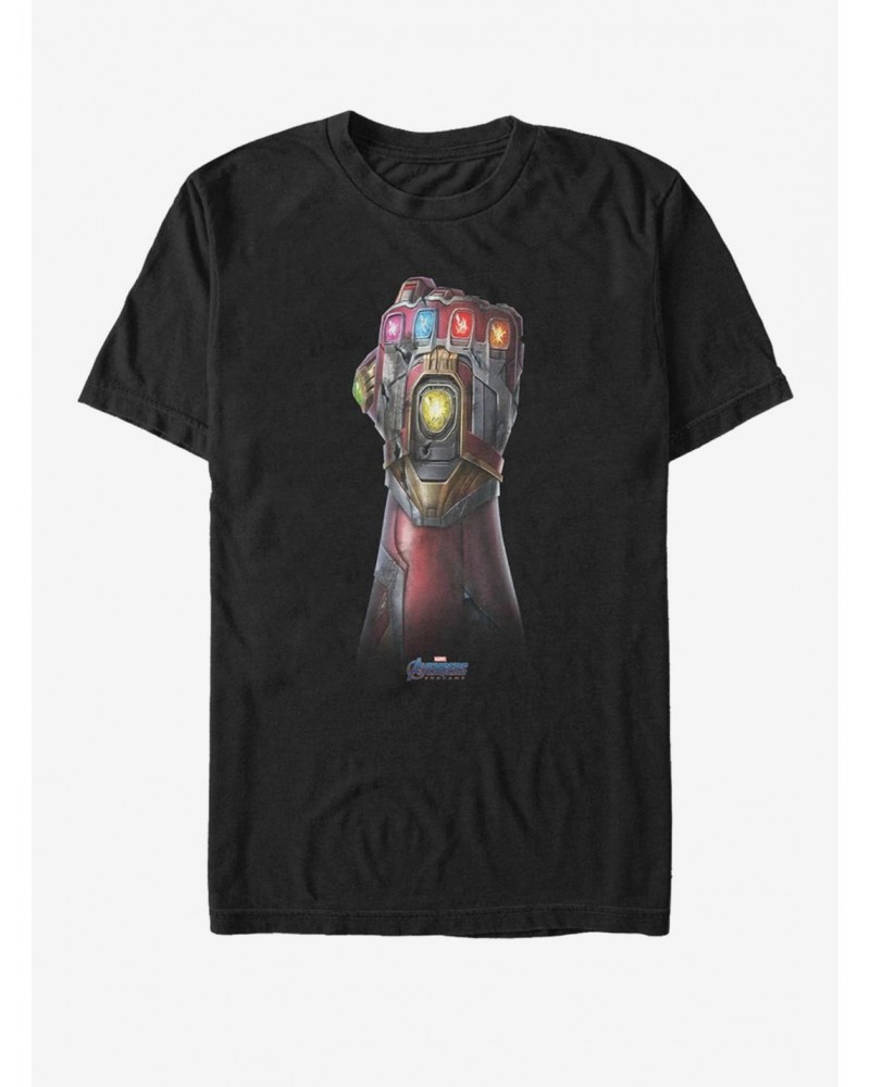 Marvel Avengers: Endgame Iron Man Gauntlet T-Shirt $7.07 T-Shirts