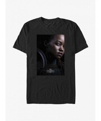 Marvel Black Panther: Wakanda Forever Nakia Movie Poster T-Shirt $6.69 T-Shirts