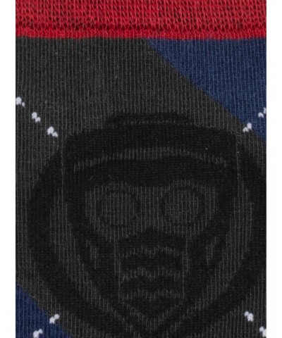 Marvel Guardians of the Galaxy Star-Lord Charcoal Argyle Men's Socks $9.95 Socks