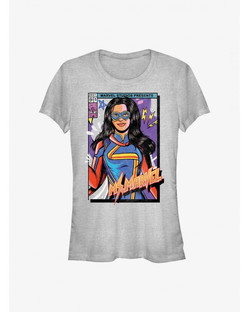 Marvel Ms. Marvel Cover Girls T-Shirt $7.57 T-Shirts