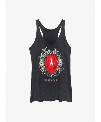 Marvel Studios' Special Presentation: Werewolf By Night Elsa Bloodstone Heart Girls Tank $8.08 Tanks