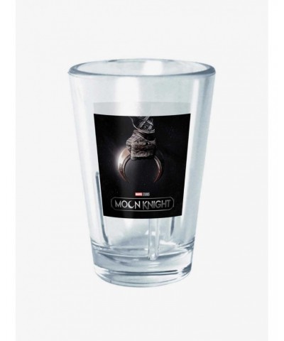 Marvel Moon Knight Crescent Dart Poster Mini Glass $5.16 Glasses