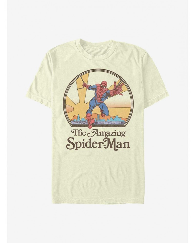 Marvel Spider-Man Amazing Spiderman 70's T-Shirt $8.22 T-Shirts