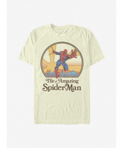 Marvel Spider-Man Amazing Spiderman 70's T-Shirt $8.22 T-Shirts