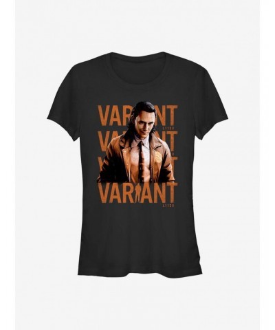 Marvel Loki Variant Poster Girls T-Shirt $6.37 T-Shirts