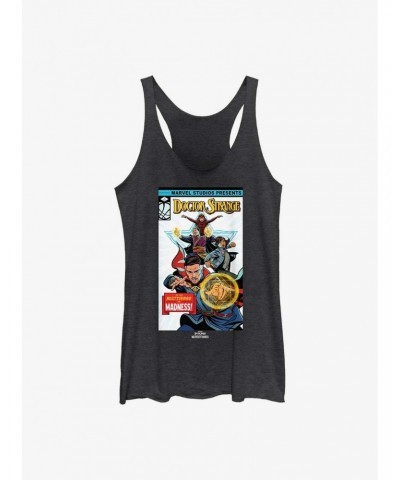 Marvel Doctor Strange In The Multiverse of Madness Comic Cover Girls Tank $9.12 Tanks