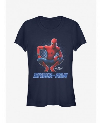 Marvel Spider-Man Homecoming Friendly Neighbor Girls T-Shirt $6.97 T-Shirts