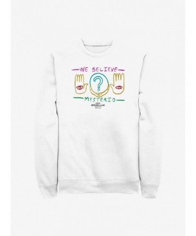 Marvel Spider-Man Believe Mysterio Crew Sweatshirt $12.40 Sweatshirts