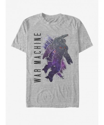 Marvel Avengers: Endgame War Machine Painted T-Shirt $8.99 T-Shirts