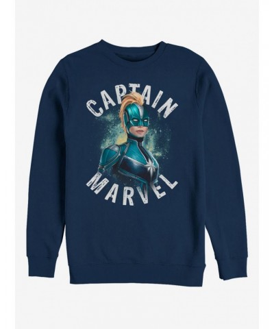 Marvel Captain Marvel Blue Sweatshirt $13.28 Sweatshirts