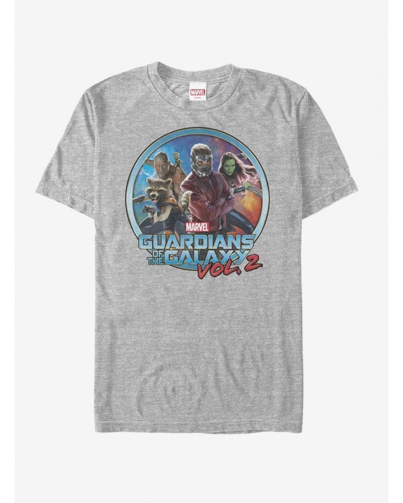 Marvel Guardians of Galaxy Vol. 2 Team Circle T-Shirt $6.50 T-Shirts