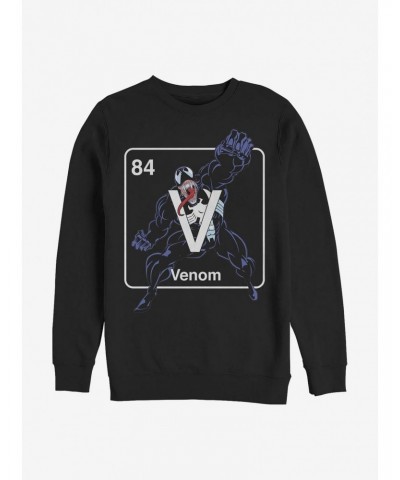 Marvel Venom Periodic Venom Crew Sweatshirt $14.17 Sweatshirts