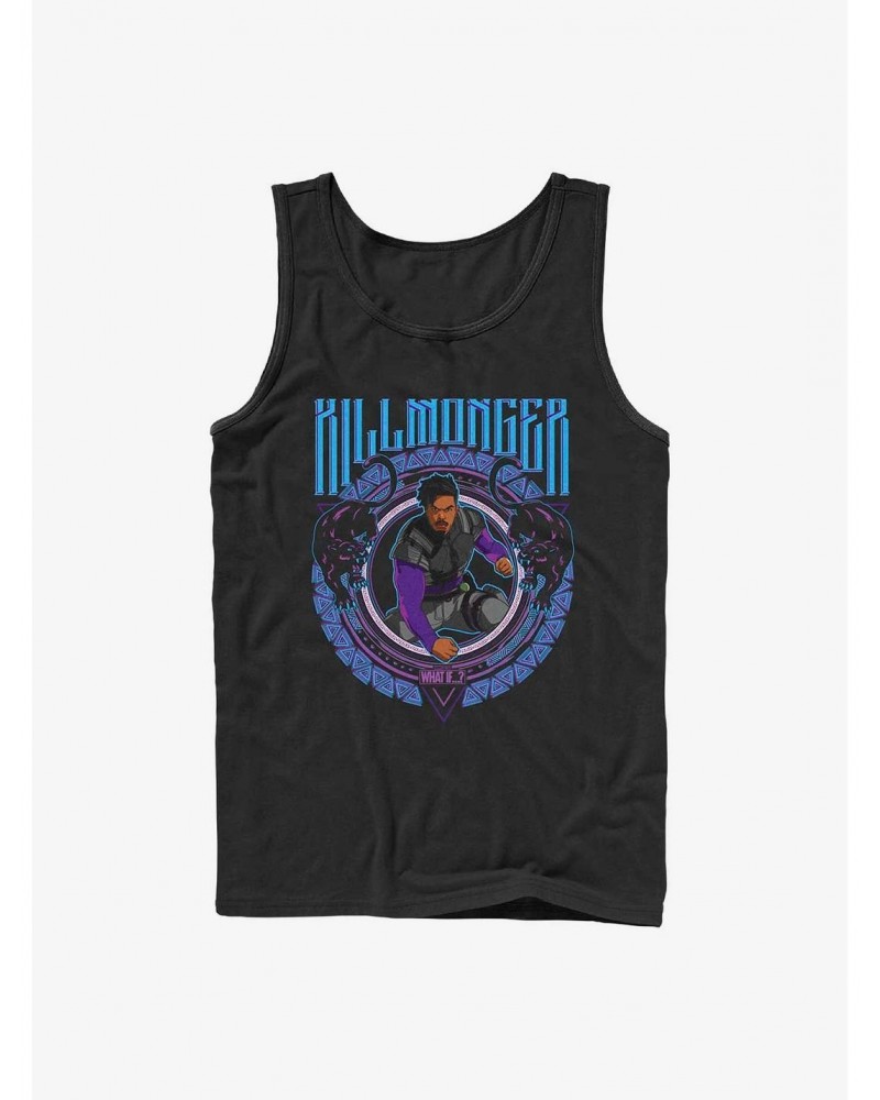 What If?? Erik Killmonger Crest Special-Ops Tank Top $6.37 Tops