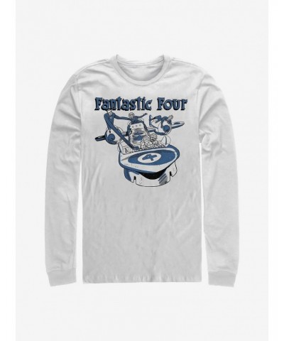 Marvel Fantastic Four Classic Four Long-Sleeve T-Shirt $12.90 T-Shirts