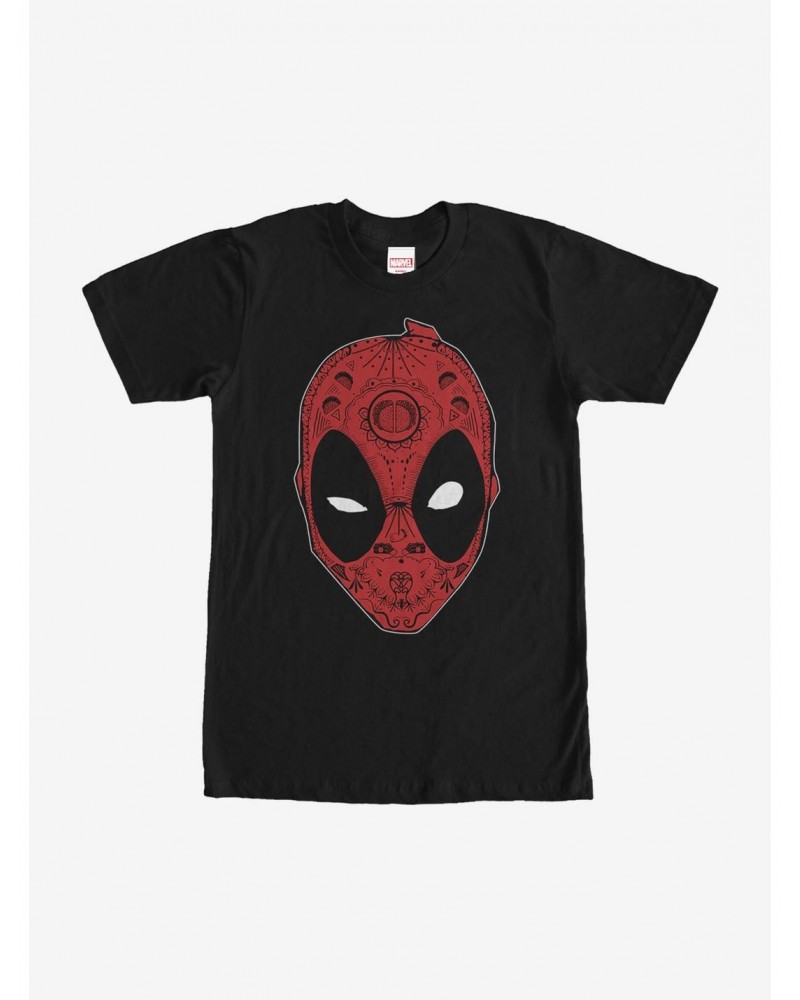 Marvel Deadpool Sugar Skull T-Shirt $6.50 T-Shirts