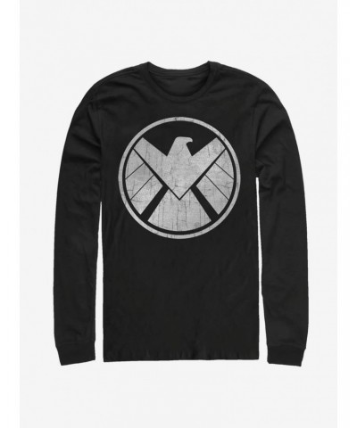 Marvel Avengers Crusty Shield Long-Sleeve T-Shirt $11.84 T-Shirts