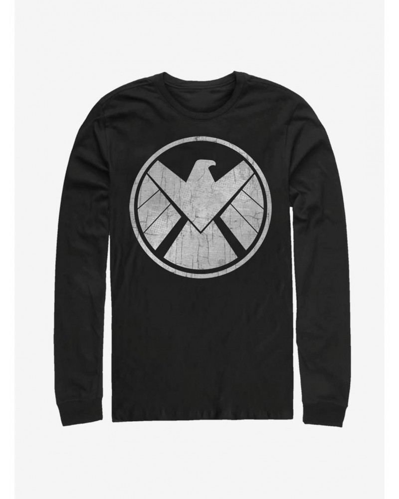 Marvel Avengers Crusty Shield Long-Sleeve T-Shirt $11.84 T-Shirts