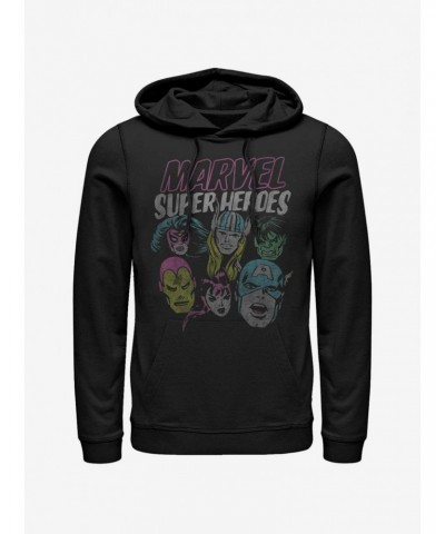 Marvel Avengers Grunge Heroes Hoodie $11.85 Hoodies